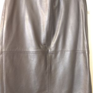 Leather Skirt